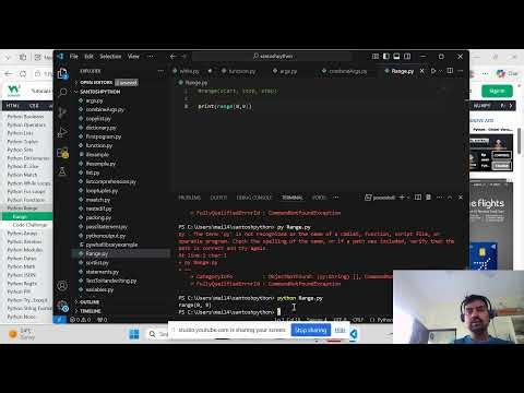 #python range arrays scope#Learncode005 codeing channel, learning codeing easy