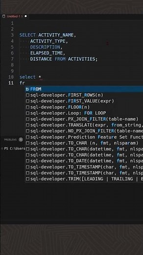 5 - LSP Support - Oracle SQL Extension for VS Code #devdiaries #developer #vscodeextensions