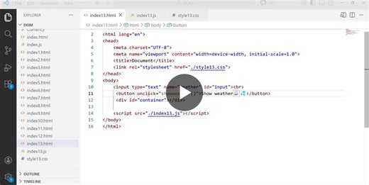 #javascript #webdevelopment #weatherapp | Swathika Kalal