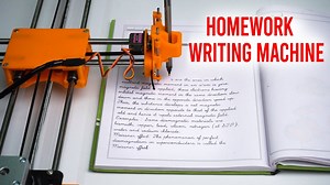 Make DIY Homework Writing Machine at Home | Arduino