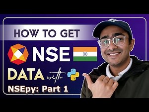 How to fetch NSE live data in python | NSEpy 💹