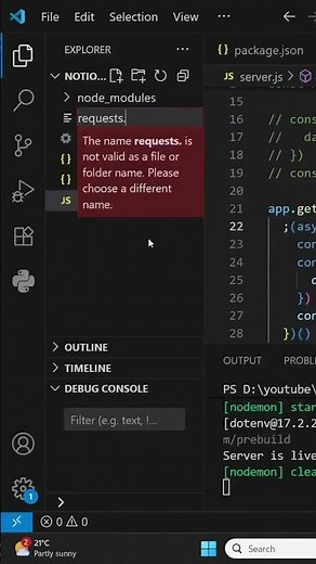 How to Test API Endpoint in VS Code