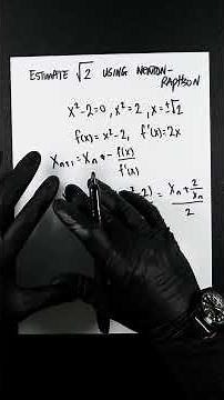 Estimating the Square Root of 2 Using the Newton-Raphson Method