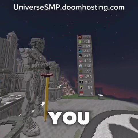 Únete a Universe SMP: ¡Diviértete en Minecraft!