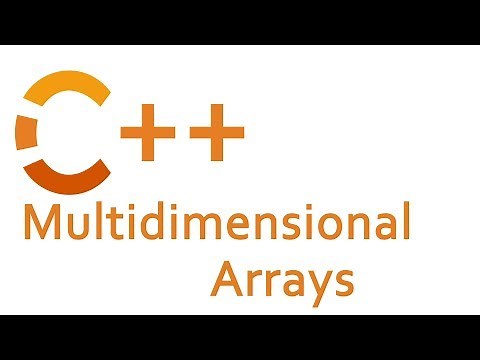 Multidimensional Arrays in C++ (2D arrays)