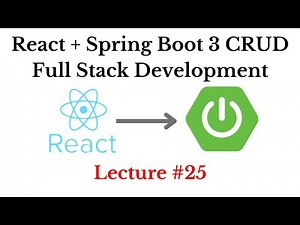 [NEW] React + Spring Boot CRUD Full Stack App - 25 - Connect React App to Update Employee REST API