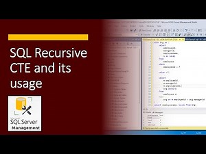 SQL: Recursive CTE (Common Table Expression) and Its Usage in Hierarchical Data