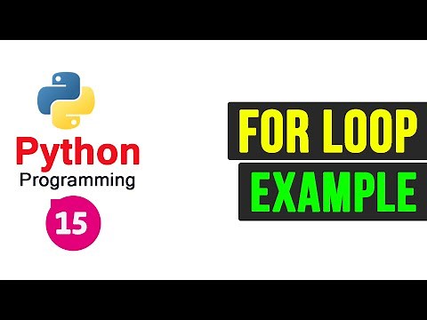 Python Programming Tutorial - for loop