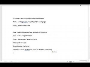 How to Run the Basic Script in LoadRunner Using Web Tours Application