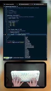 LeetCode Easy Valid Parentheses JavaScript