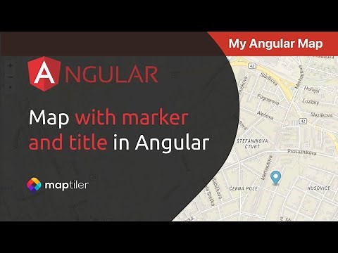 Learn in 5 min how to build a map in Angular | 2022 tutorial step by step