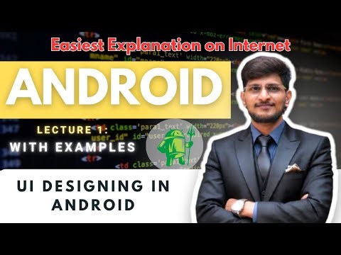 Android UI Design with Java & XML | DAY -01 | Complete Beginner Tutorial #java #xml #android