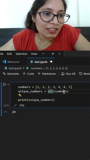 Remove Duplicates from List in Python | Python Set Trick in 60 Seconds