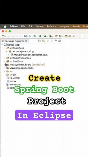 Create New Spring Boot Project in Eclipse #springboot #eclipseide #javaprogramming