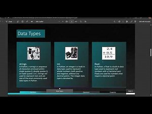 Ep-4 Python Datatypes | String | Integer | Float