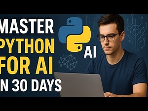 Master Python for AI in 30 Days (Full Roadmap + Projects)