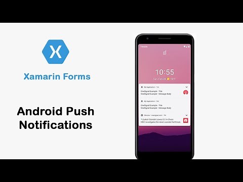 Xamarin Forms Tutorial Push Notifications Firebase