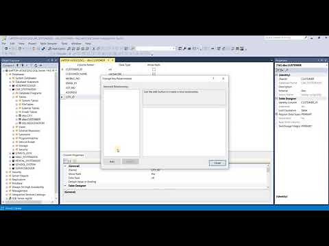How To Set Foreign Keys in SQL Server 2018 / 2019 ?