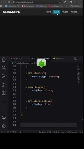 🔥Modern Navbar with Dropdown Menu #webdevelopment #coding #htmlcss