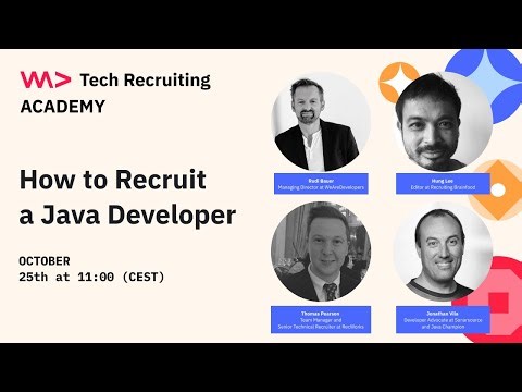 Tech Recruiting Academy - How to Recruit a Java Developer