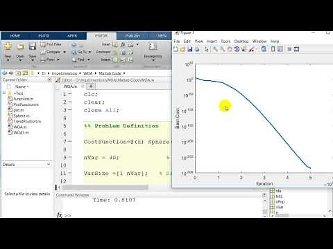 Whale Optimization Algorithm (WOA) in MATLAB