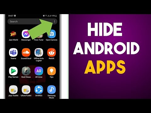 How to Hide Apps on Android Phone 2021 | Without Extra App