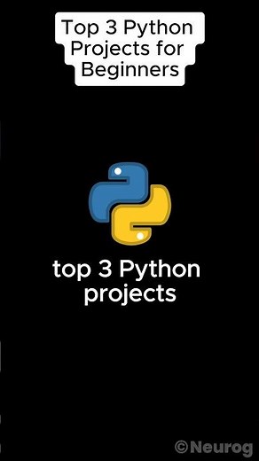 Top 3 Python Projects For Beginners!