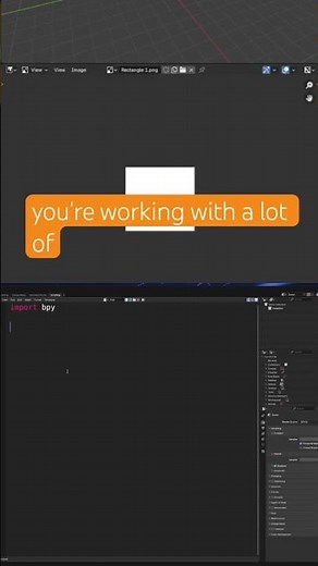 The Easiest Useful Python Script in Blender