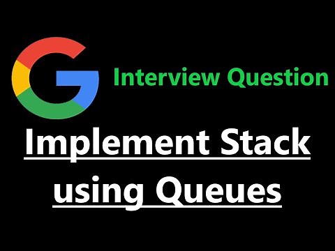 Implement Stack using Queues - Leetcode 225 - Python
