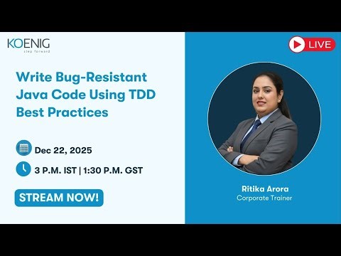 Write Bug-Resistant Java Code Using TDD Best Practices