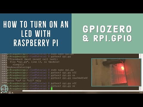 Control LEDs using gpiozero and RPi.GPIO libraries on Raspberry Pi