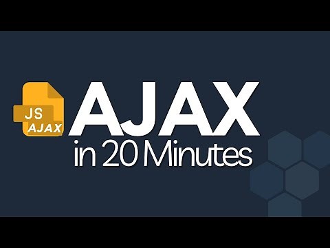 🚨Learn AJAX in 20 Minutes | Lighting Fast and Easy AJAX tutorial