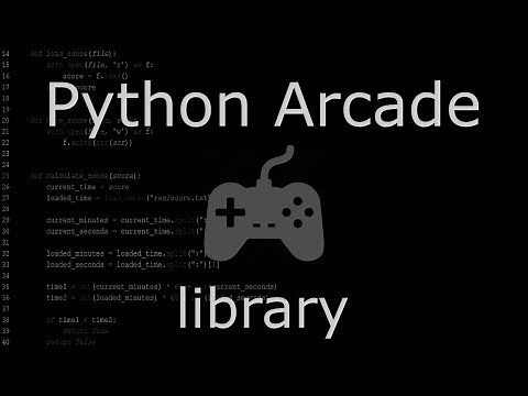 Python Arcade library p01 - installing and creating a basic window