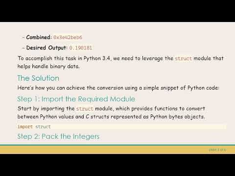 Converting int16_t Strings to Signed Floats in Python 3.4