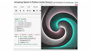 Turtle Library in Python https://www.youtube.com/castorclasses | Python Coding