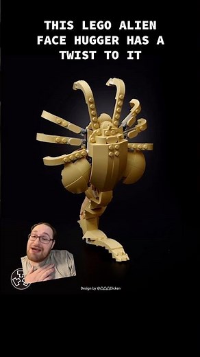 This LEGO Alien moc has a secret #lego #legosets #legos #legostarwars #toys #minifigures