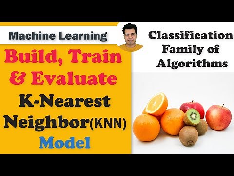 Build Train & Evaluate K-Nearest Neighbor (KNN) Model | Using Python & Scikit Learn