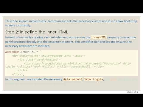 Create a JavaScript Accordion Without jQuery