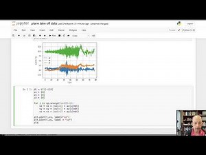 Using a phone accelerometer to create position-time data during a take off
