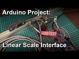 Arduino DRO Linear Scale Interface