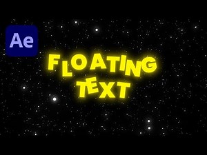 Floating Text - After Effects Tutorial