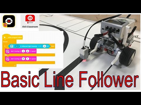 EV3 Classroom Line Follower
