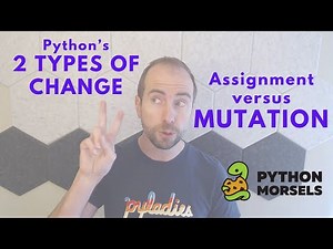 Assignment vs Mutation in Python