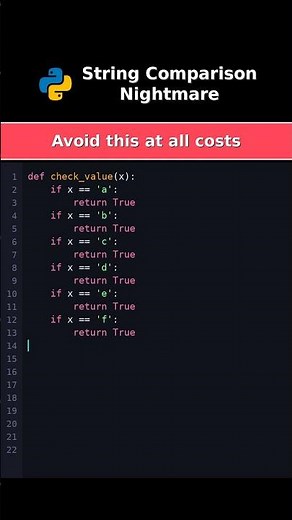 String Comparison Nightmare #python