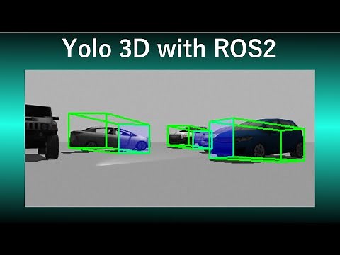 Object detection using Yolo3D with ROS2