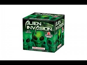 ALIEN INVASION 21 SHOT - SUNWING FIREWORKS - SWC2200T