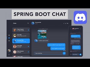 Spring Boot Chat Application - Build a full-stack Discord Clone (with ReactJS)