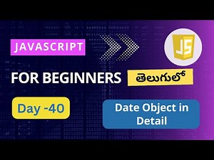 Date object in JavaScript | date object | JavaScript tutorials | JavaScript tutorials for beginners