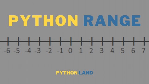 Python range() Function: How-To Tutorial With Examples • Python Land