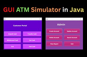 ATM Simulator In Java - CopyAssignment